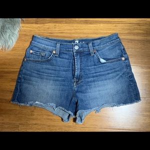 7 for All Mankind Jean Shorts